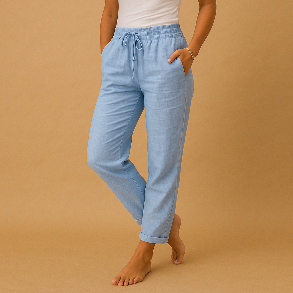 Women’s Lightweight Elegant Pants – Comfortable Everyday Fit