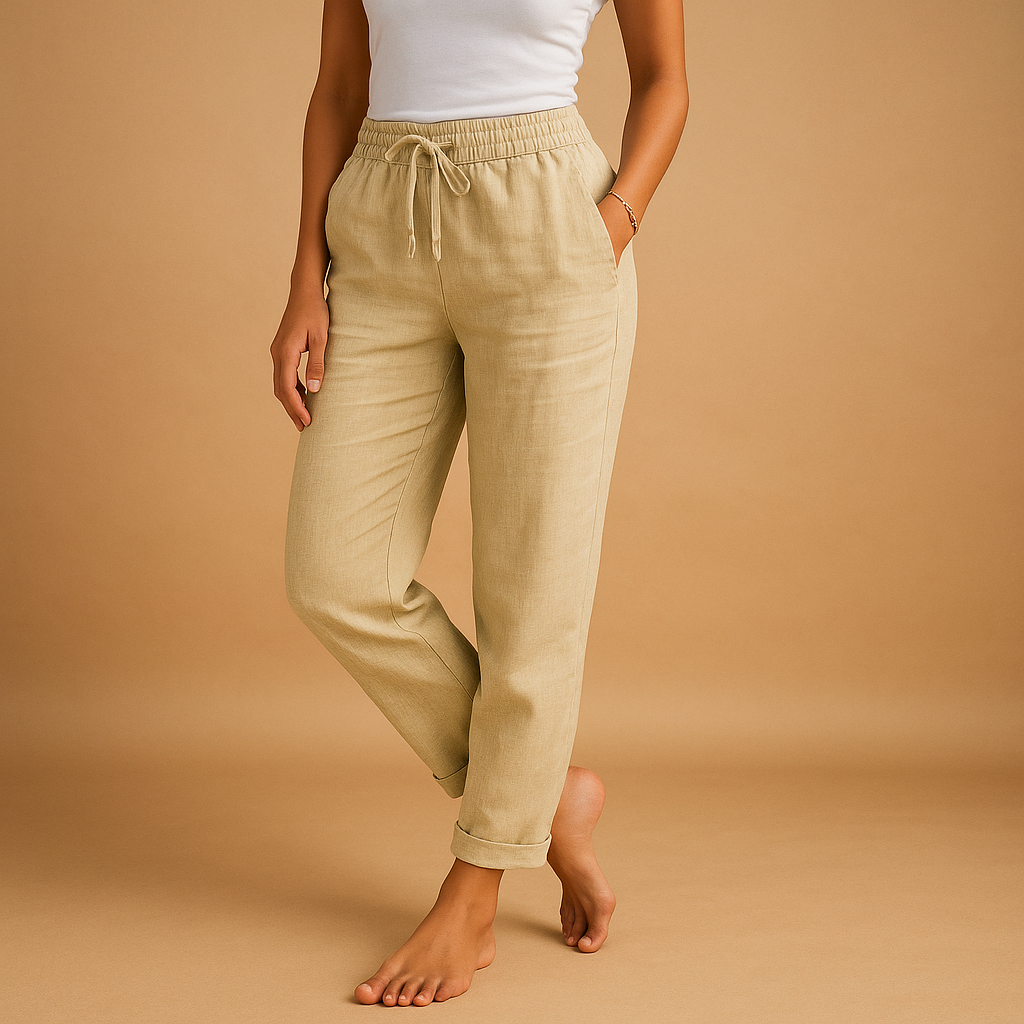 Women’s Lightweight Elegant Pants – Relaxed Fit for Everyday Wear