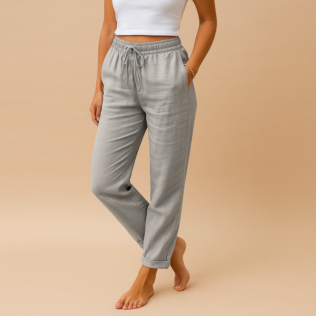 Women’s Lightweight Elegant Pants – Relaxed Fit for Everyday Wear
