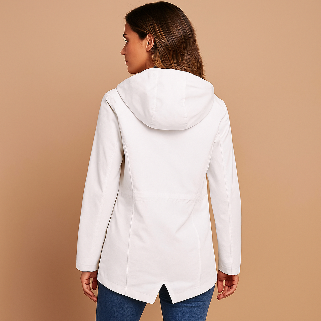 Women’s Long Waterproof Raincoat with Hood – Full Coverage for Everyday Wear
