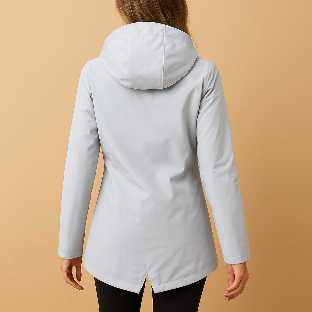 Women’s Long Waterproof Raincoat with Hood – Full Coverage for Everyday Wear