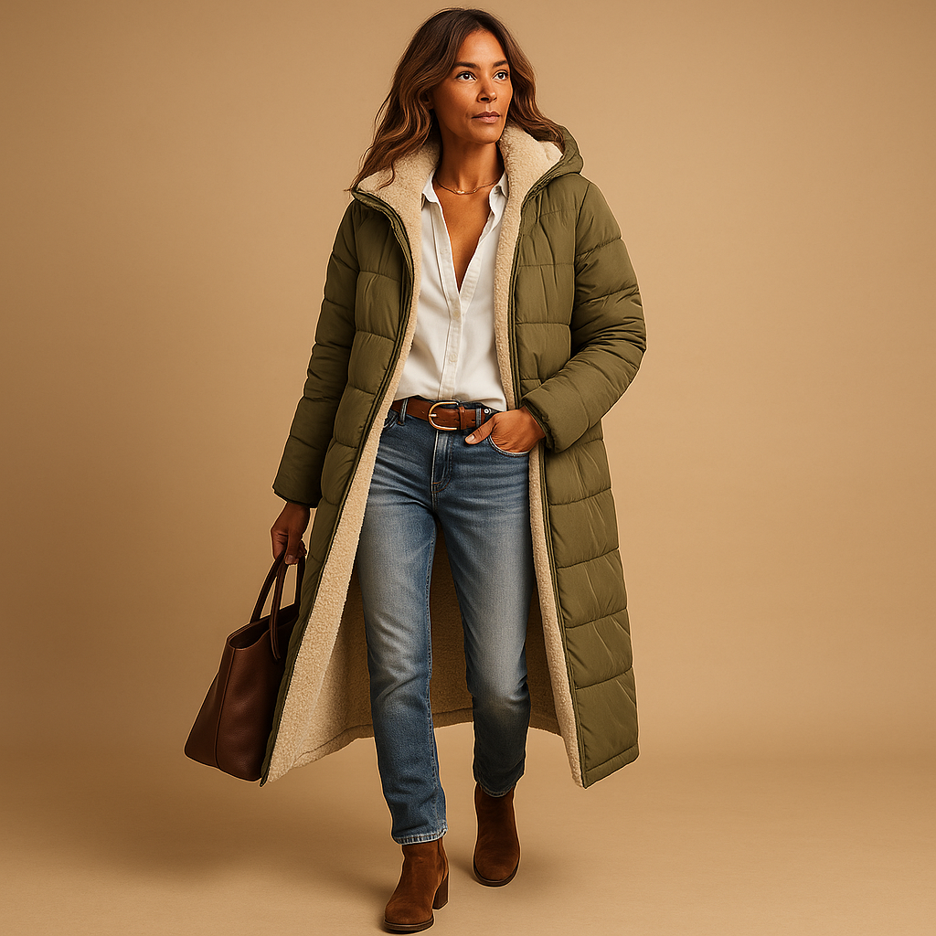 Women’s Long Winter Coat – Comfortable Coverage for Cold Weather