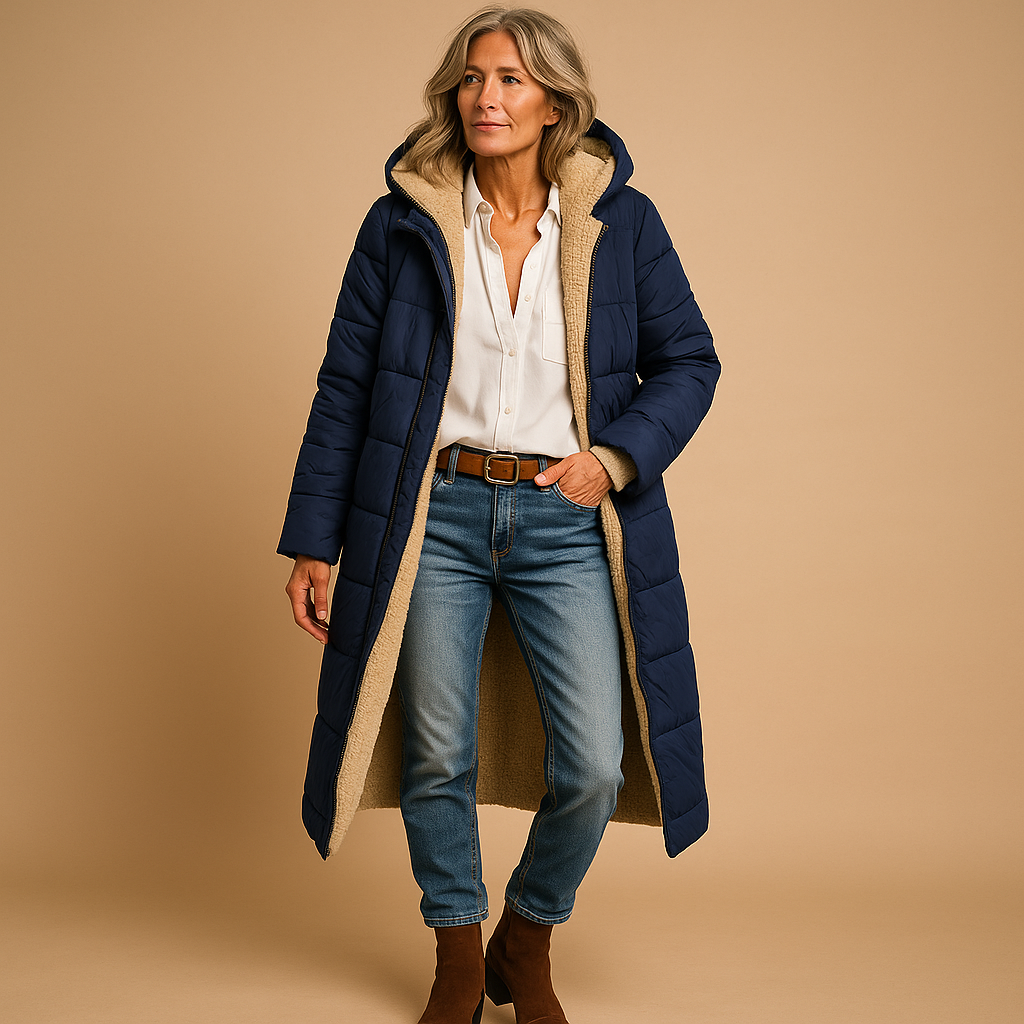 Women’s Long Winter Coat – Comfortable Coverage for Cold Weather