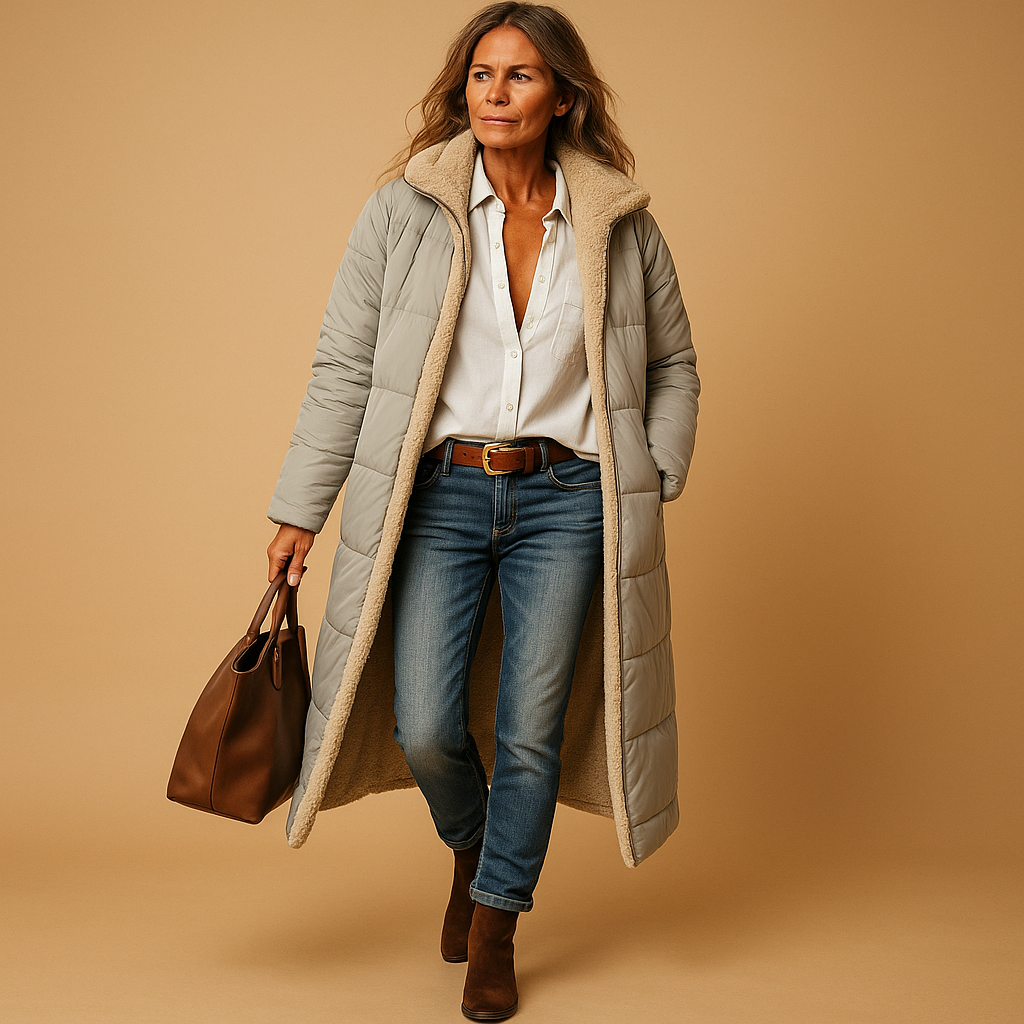 Women’s Long Winter Coat – Comfortable Coverage for Cold Weather