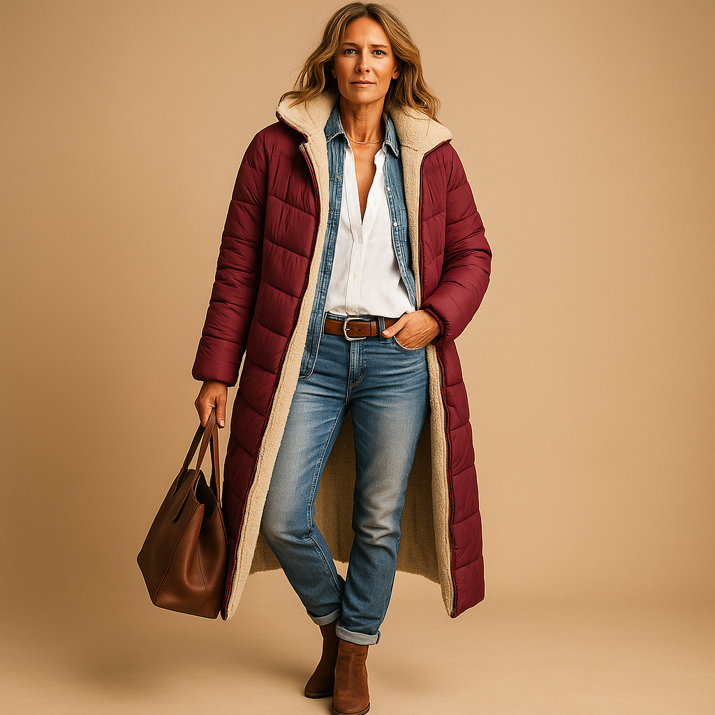Women’s Long Winter Coat – Comfortable Coverage for Cold Weather