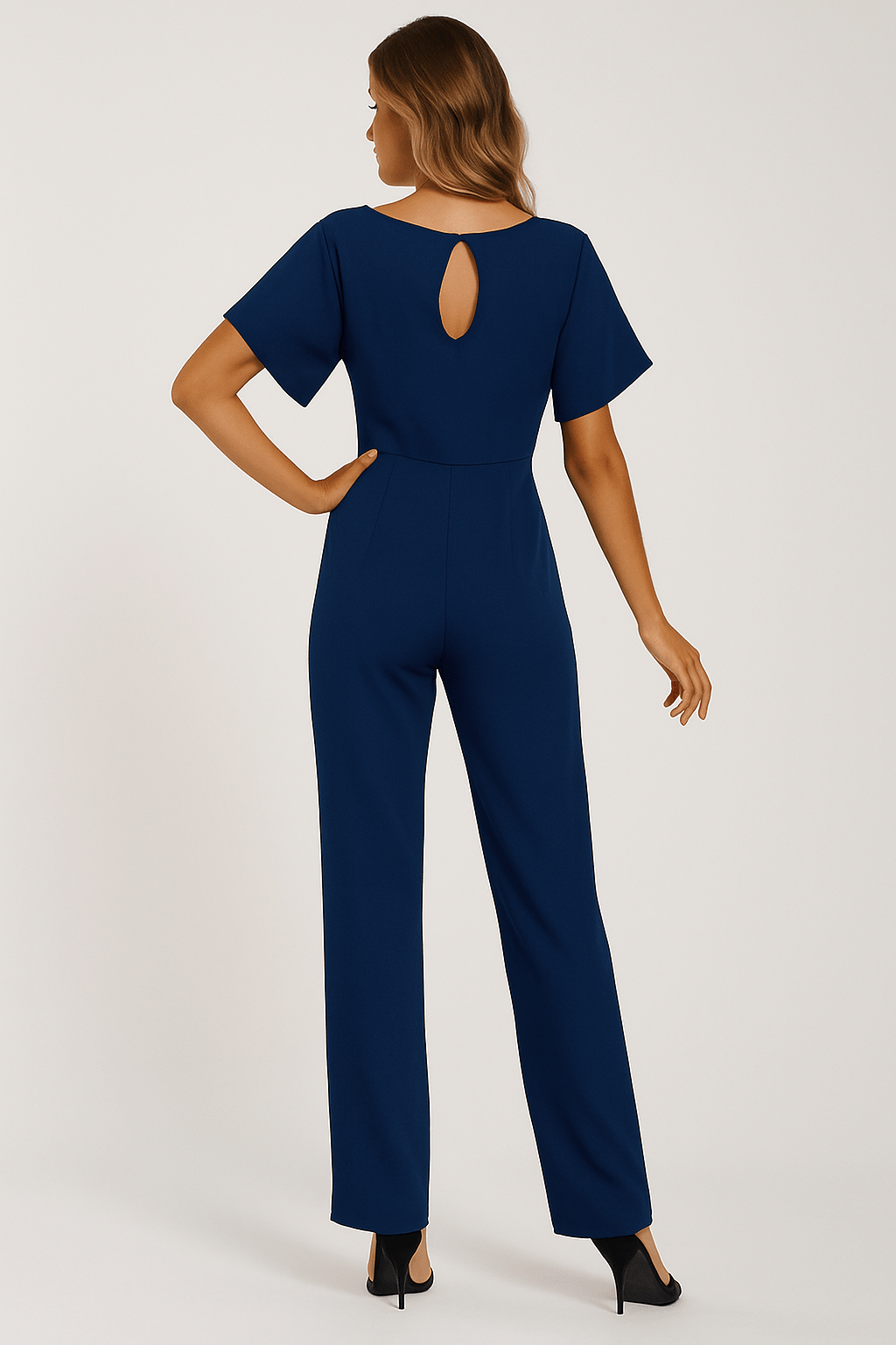 Women’s Tie-Waist Jumpsuit – Effortless One-Piece Everyday Style