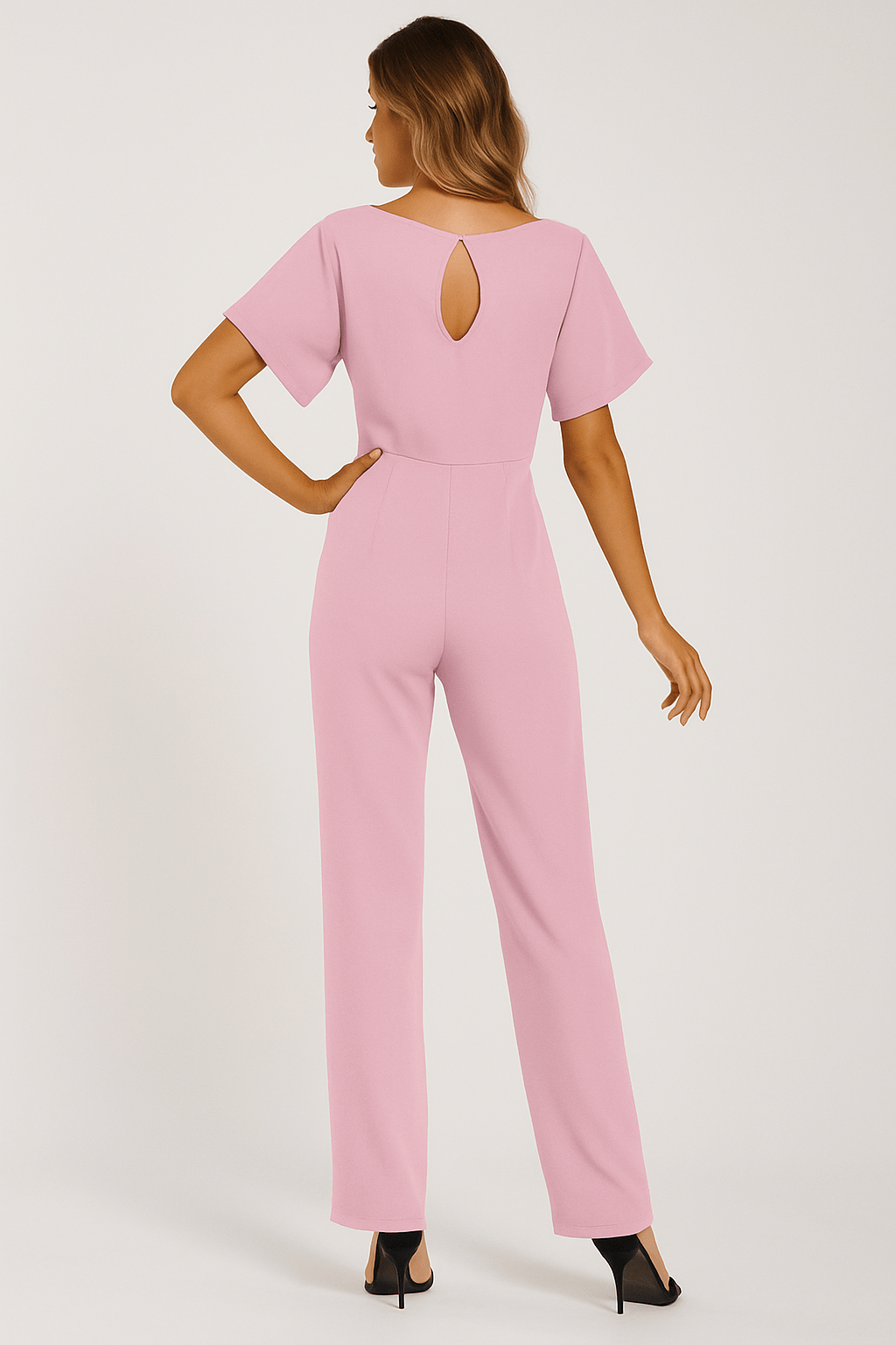 Women’s Tie-Waist Jumpsuit – Effortless One-Piece Everyday Style