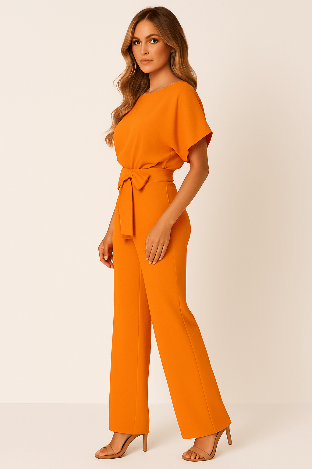 Women’s Tie-Waist Jumpsuit – Effortless One-Piece Everyday Style