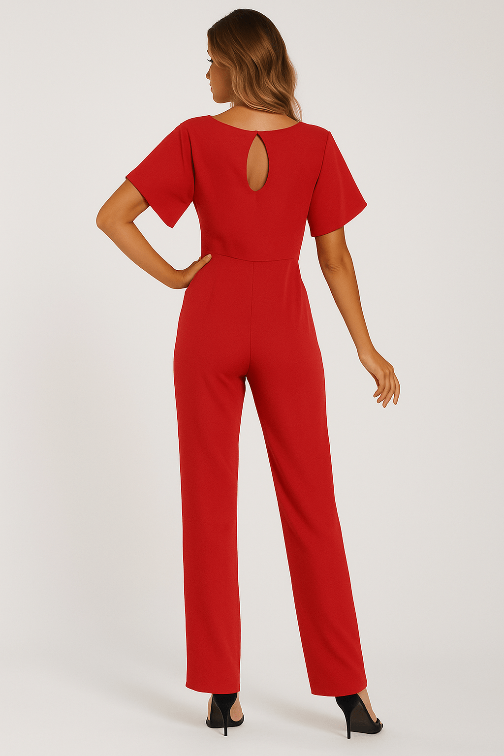 Women’s Tie-Waist Jumpsuit – Effortless One-Piece Everyday Style