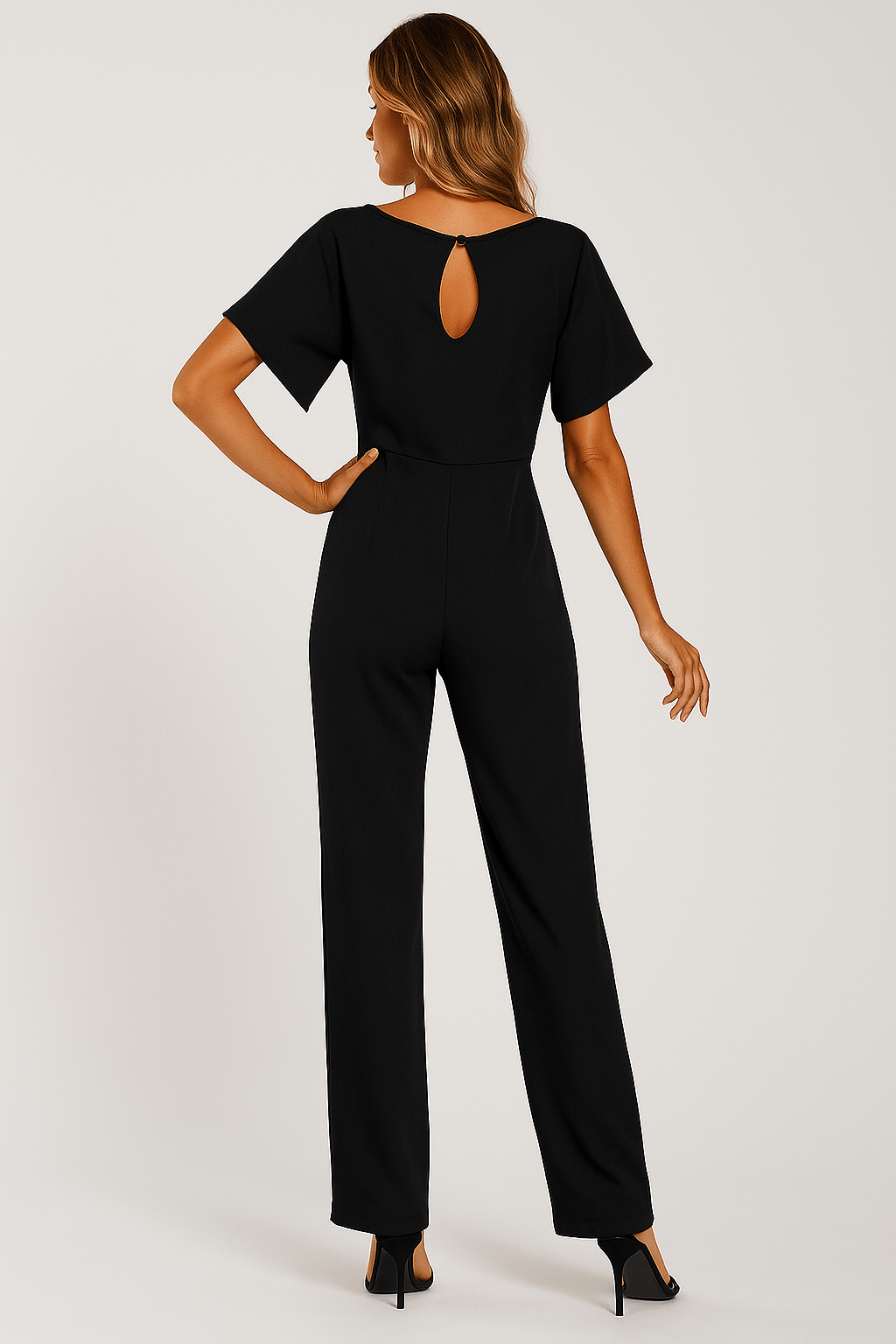 Women’s Tie-Waist Jumpsuit – Effortless One-Piece Everyday Style