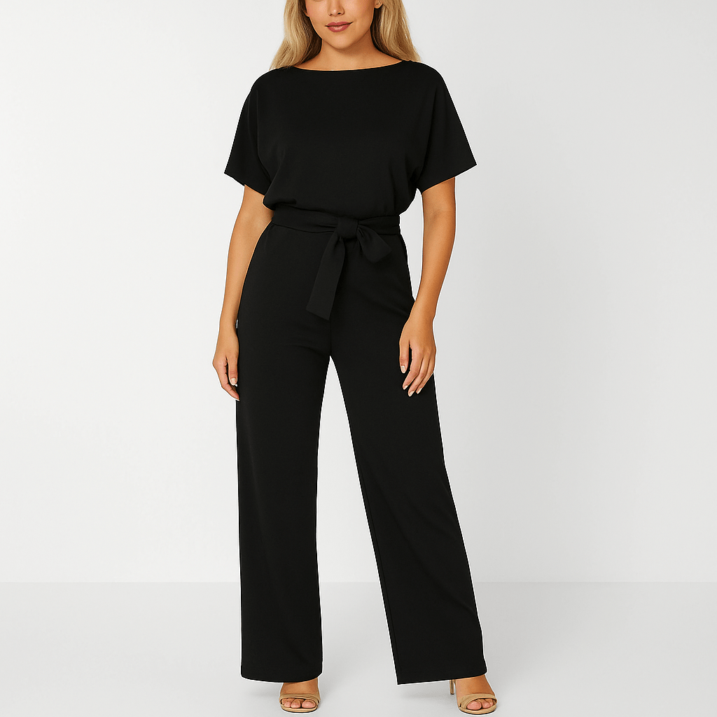 Women’s Tie-Waist Jumpsuit – Effortless One-Piece Everyday Style