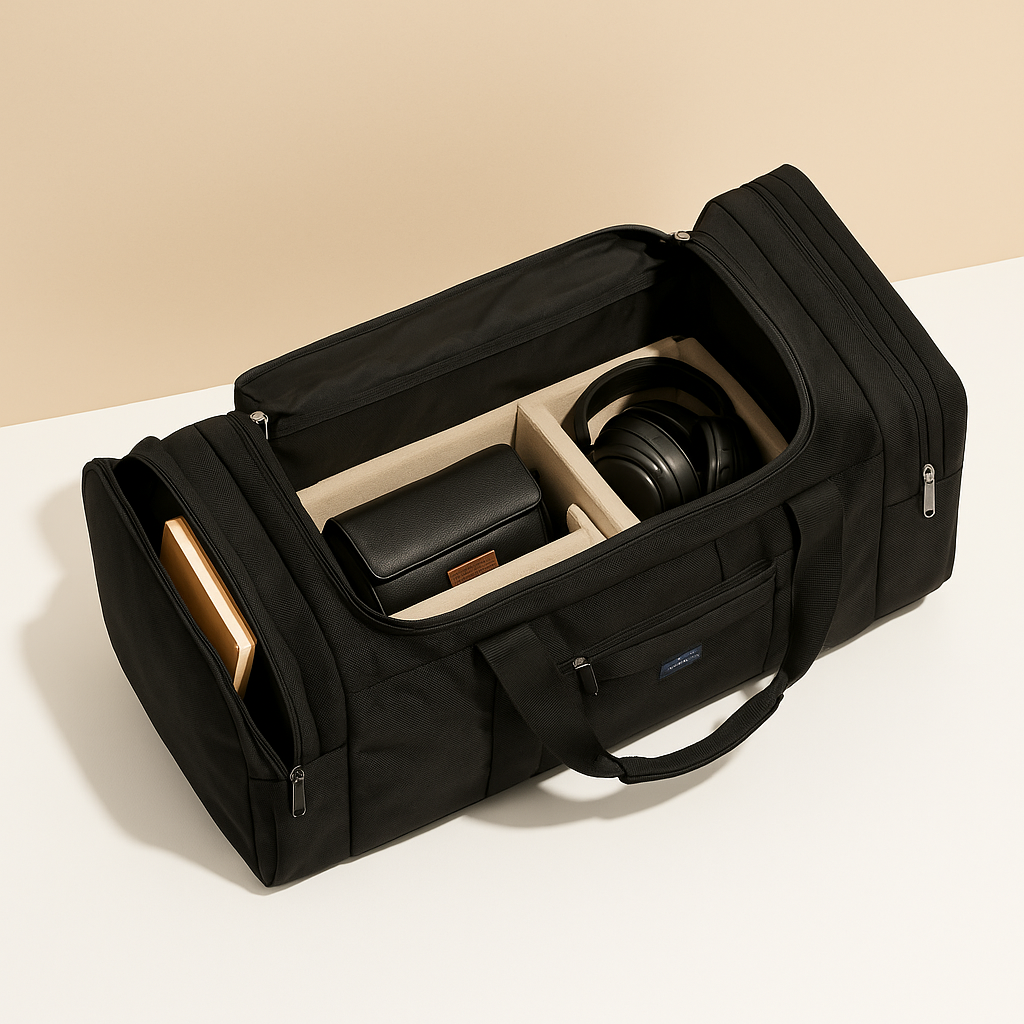 Men’s Multi-Compartment Sports Duffle Bag – Organized Everyday Carry