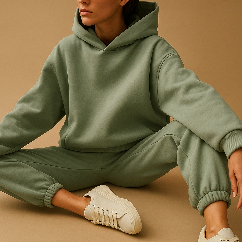 Women’s Oversized Hoodie & Jogger Loungewear Set – Relaxed Comfort for Everyday Wear
