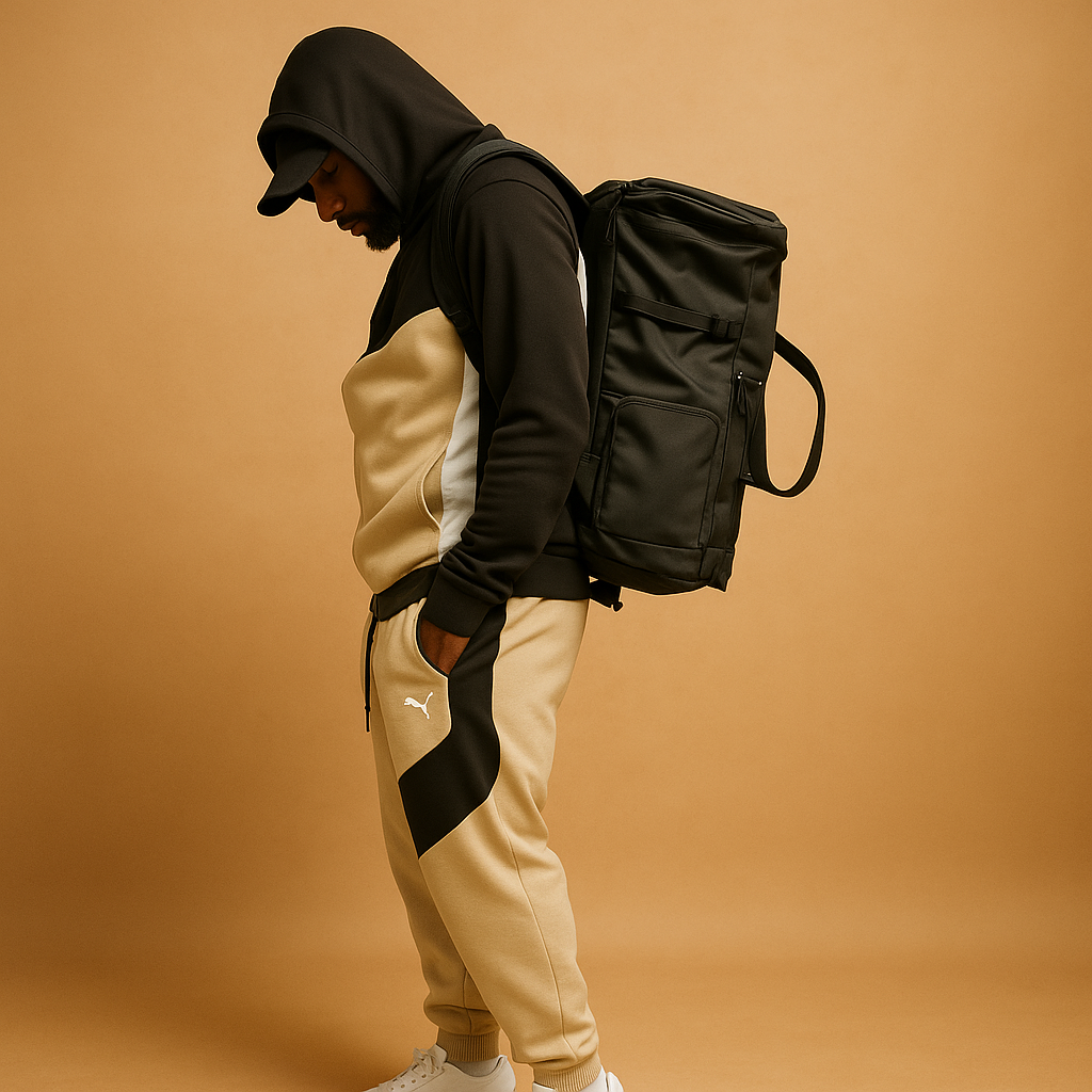 Men’s Oxford Garment Duffle Bag with Shoe Compartment – Organized Travel Carry