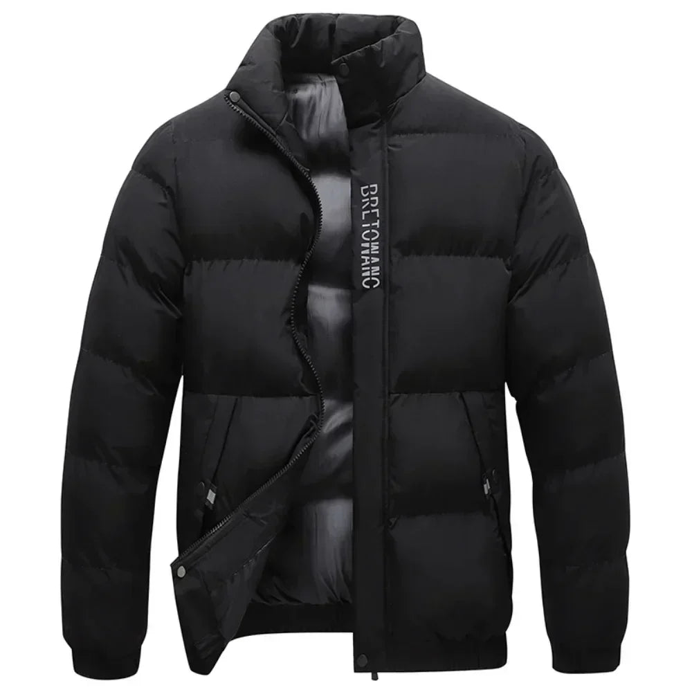 Men’s Winter Jacket with Collar – Classic Everyday Outer Layer