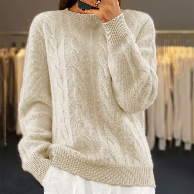Women’s Knitted Winter Jumper – Everyday Layer for Cooler Days