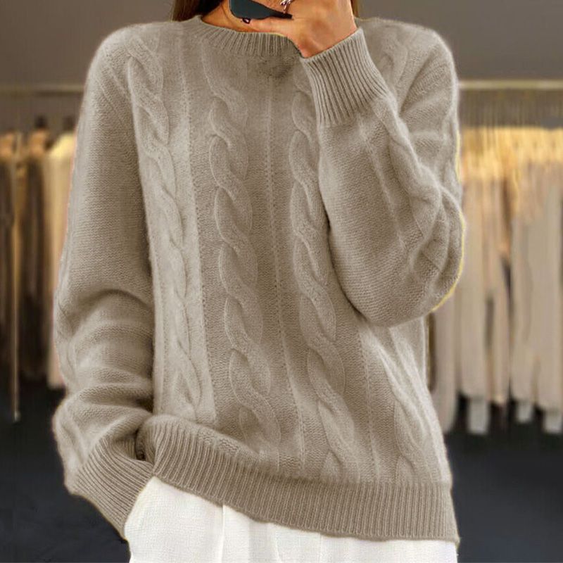 Women’s Knitted Winter Jumper – Everyday Layer for Cooler Days