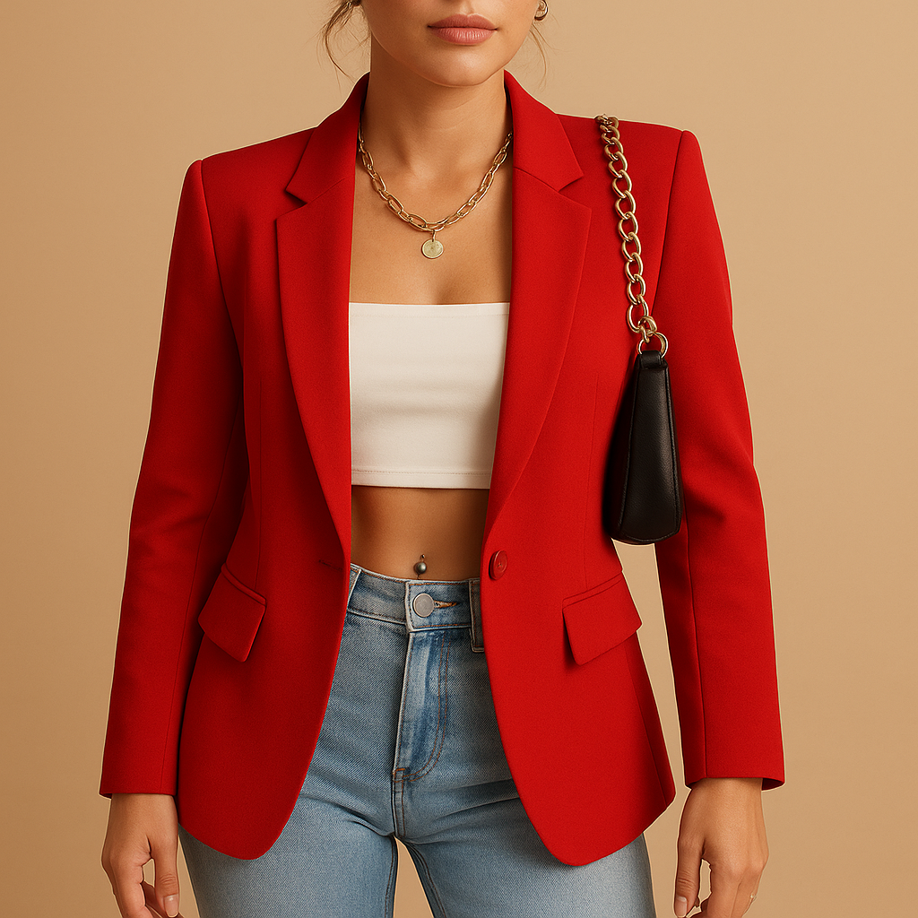 Women’s Tailored Blazer – Classic-Modern Style for Everyday Wear