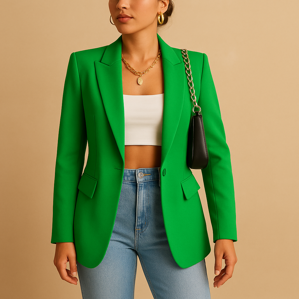 Women’s Tailored Blazer – Classic-Modern Style for Everyday Wear