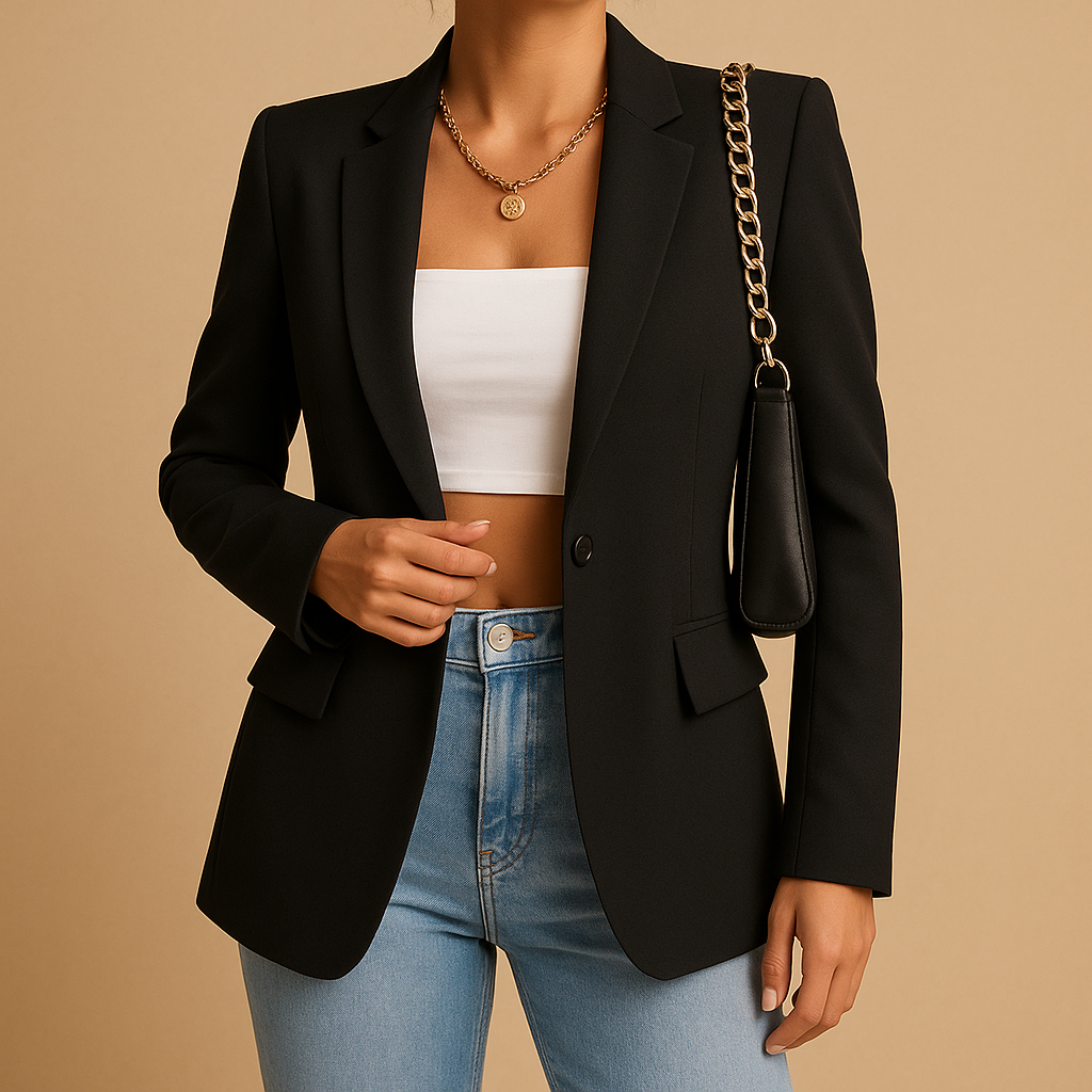 Women’s Tailored Blazer – Classic-Modern Style for Everyday Wear