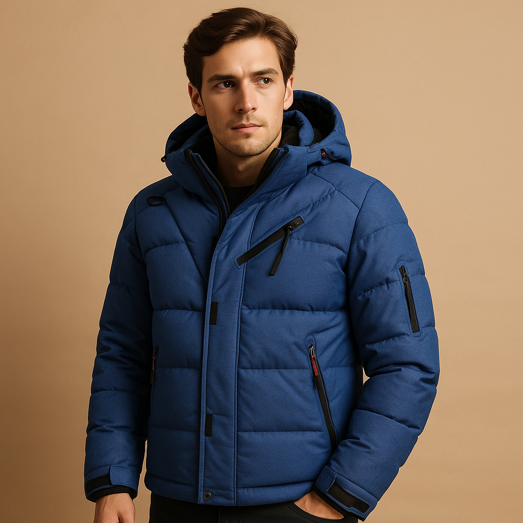 Men’s Hooded Parka Jacket – Everyday Winter Outer Layer
