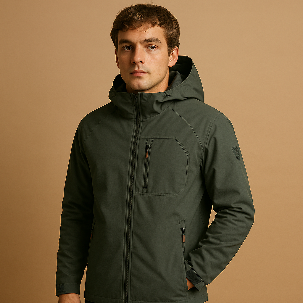 Men’s Lightweight Zip Jacket – Everyday Outer Layer