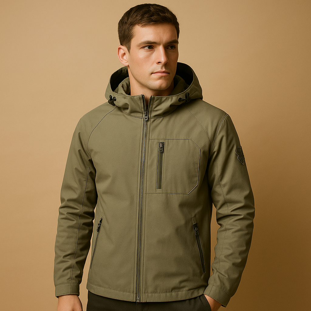 Men’s Lightweight Zip Jacket – Everyday Outer Layer