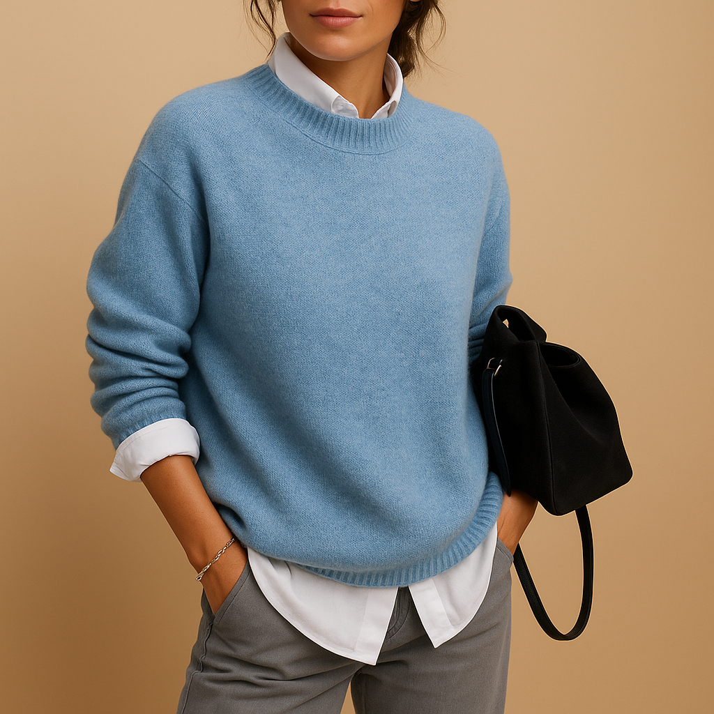 Women’s Soft Knit Sweater – Elegant Fit for Everyday and Workwear