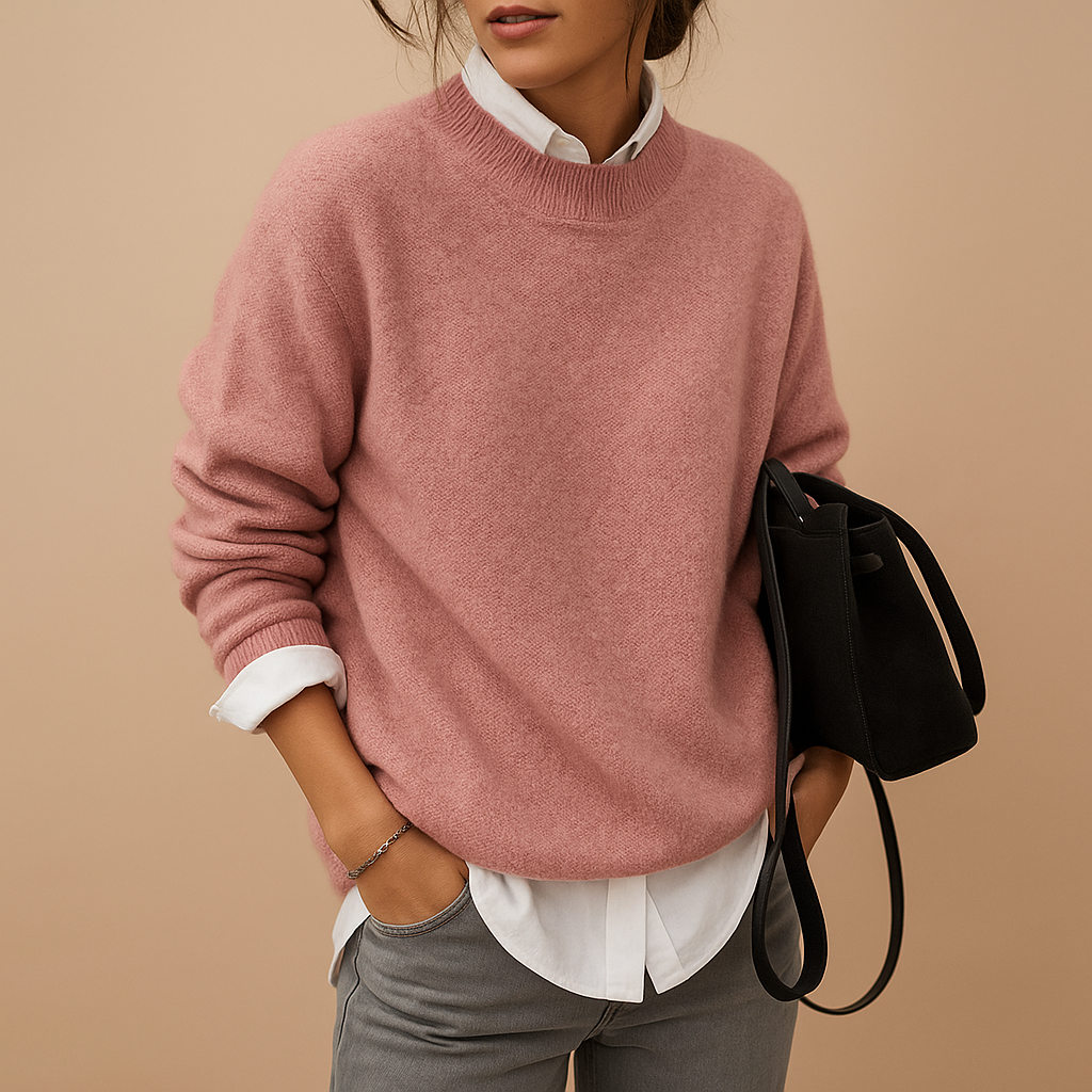 Women’s Soft Knit Sweater – Elegant Fit for Everyday and Workwear