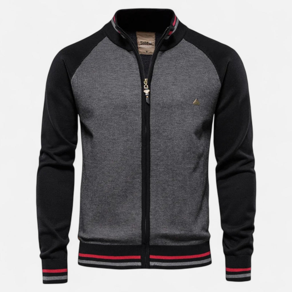 Men’s Zip Knit Sweater – Refined Layer for Cooler Seasons