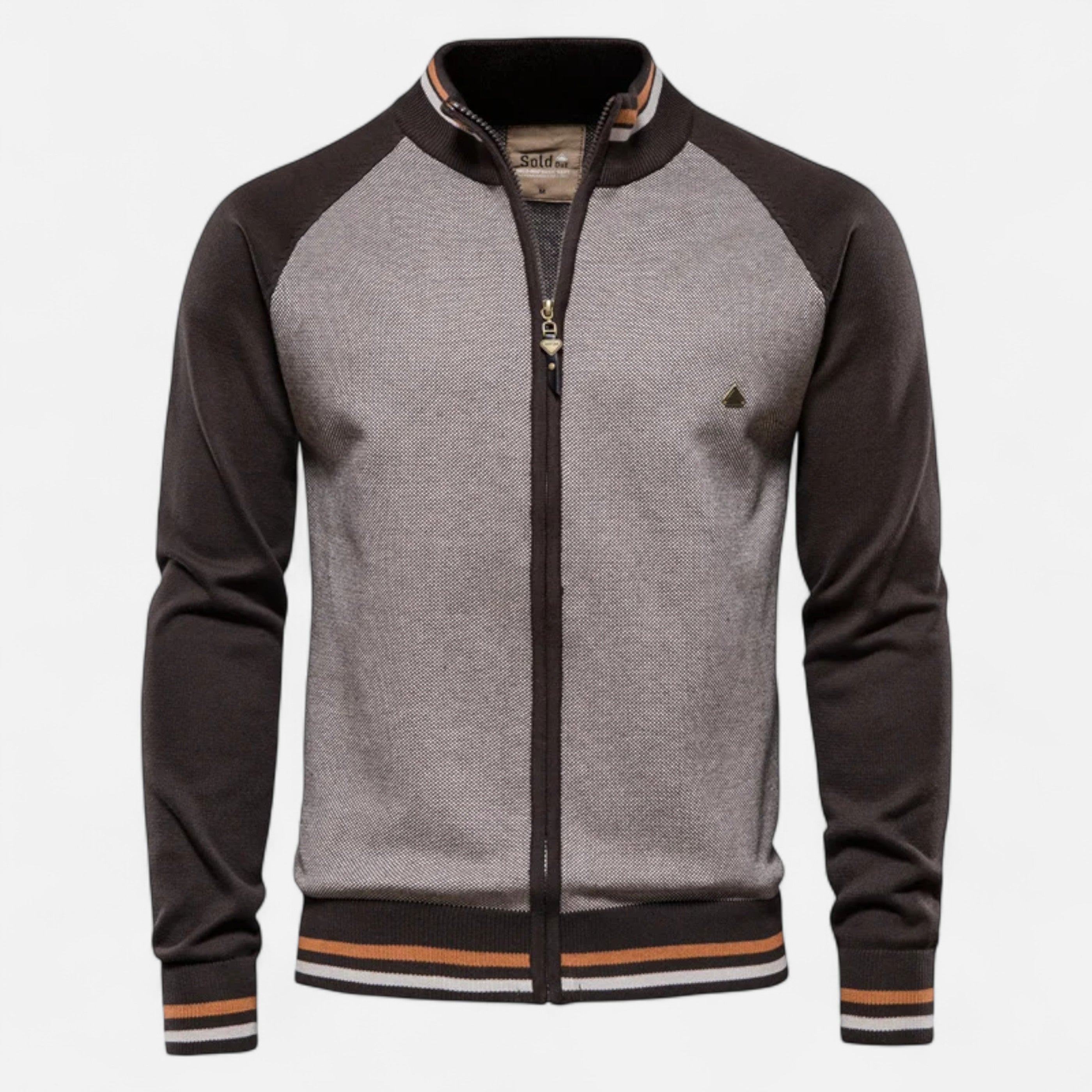 Men’s Zip Knit Sweater – Refined Layer for Cooler Seasons