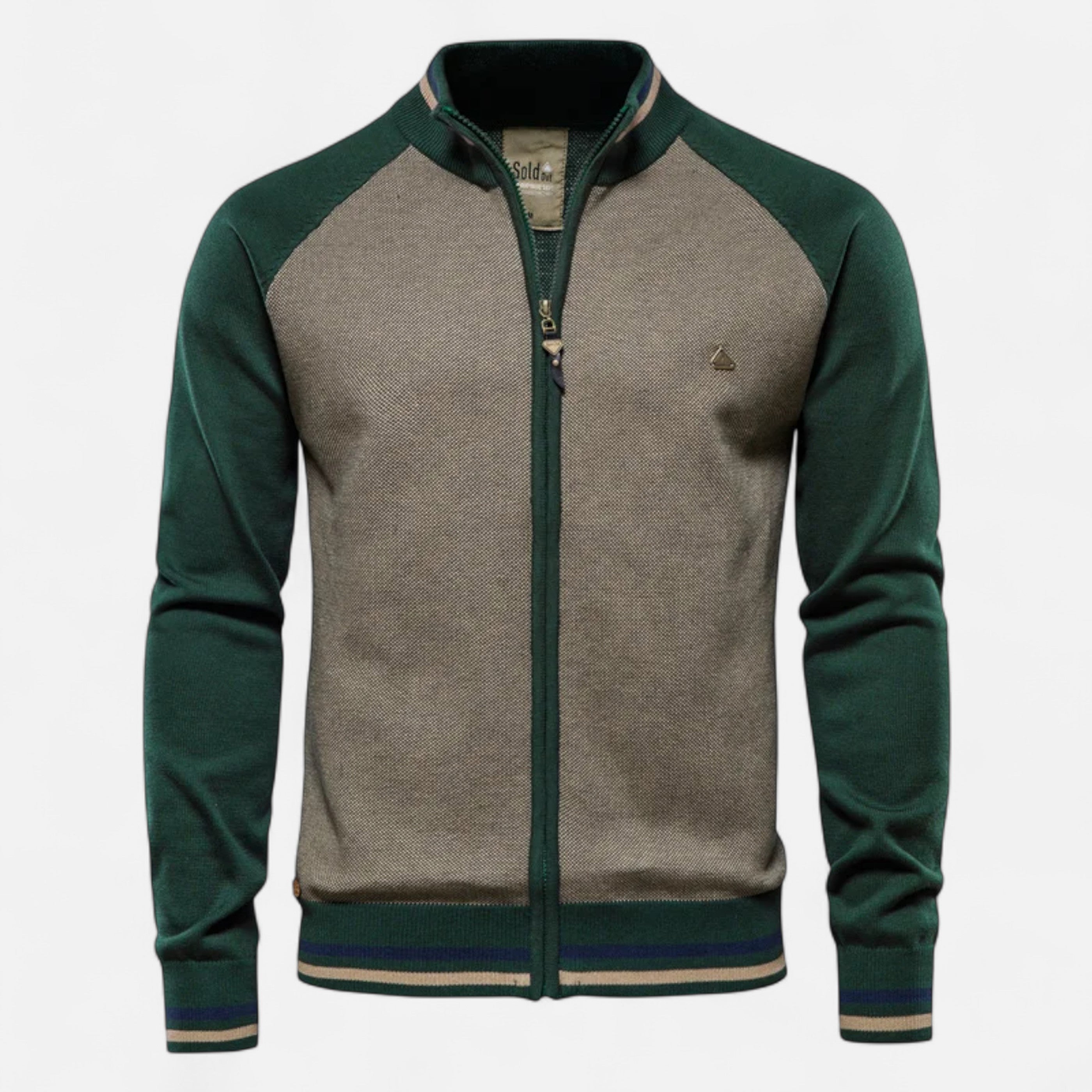 Men’s Zip Knit Sweater – Refined Layer for Cooler Seasons