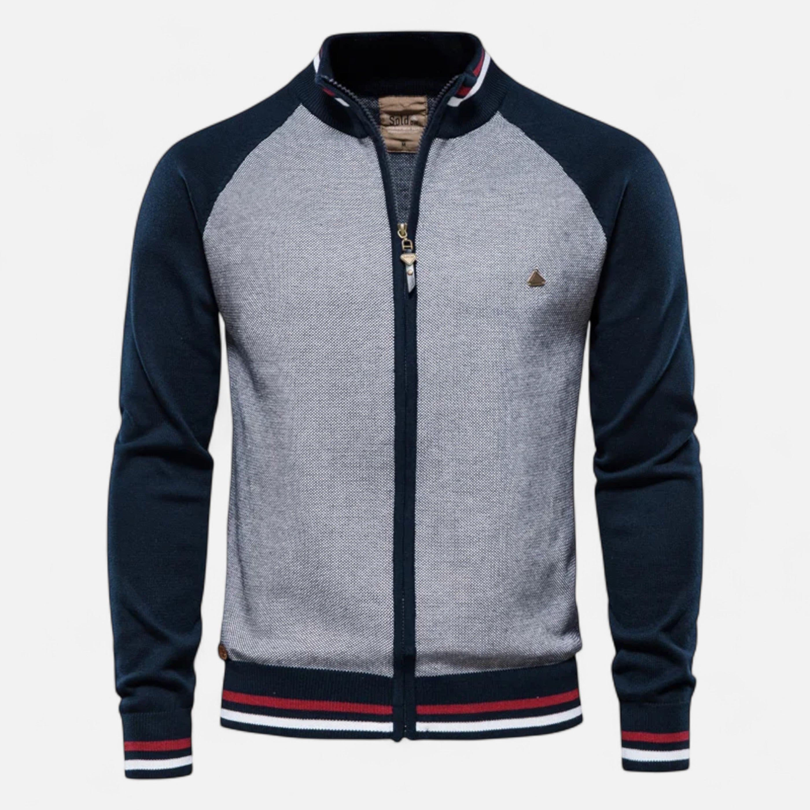 Men’s Zip Knit Sweater – Refined Layer for Cooler Seasons